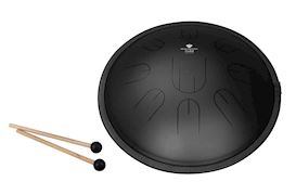 SELA - SE 380 MELODY TONGUE DRUM 14“ D KURD BLACK INCL. BAG